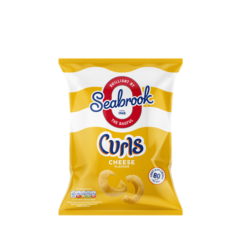 Seabrook Curls Cheese 15g x 50