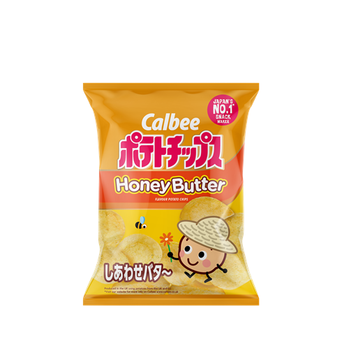 Calbee Honey Butter Potato Chips 8x130g