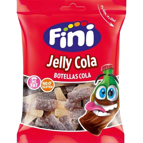 HALAL FIZZY COLA BOTTLES 12X75G