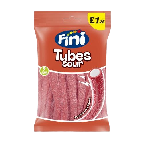 SOUR STRAWBERRY TUBES £1.25