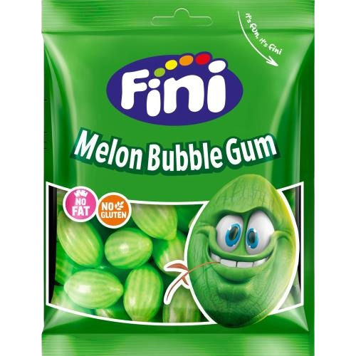 HALAL MELON BUBBLE GUM 12X75G