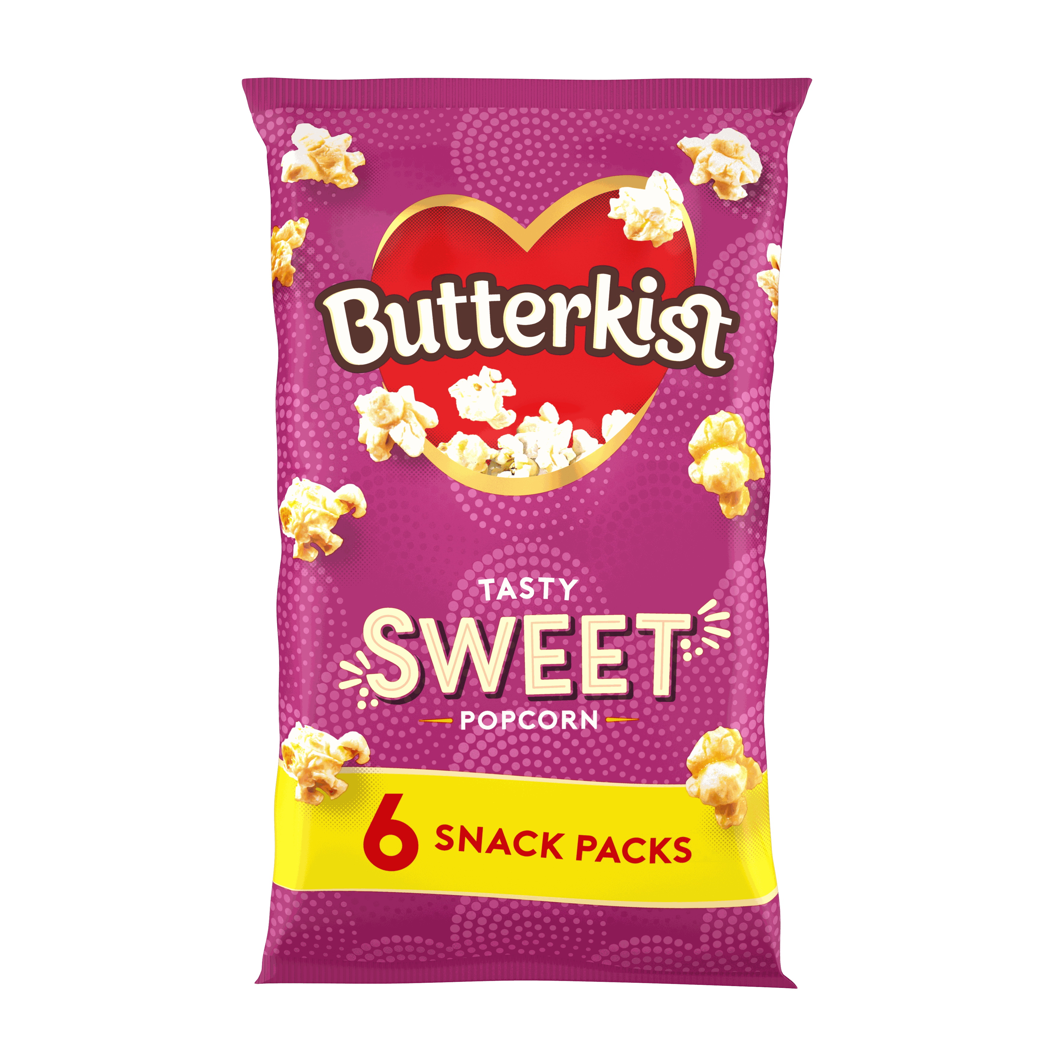 Butterkist Sweet Popcorn 6 Pack