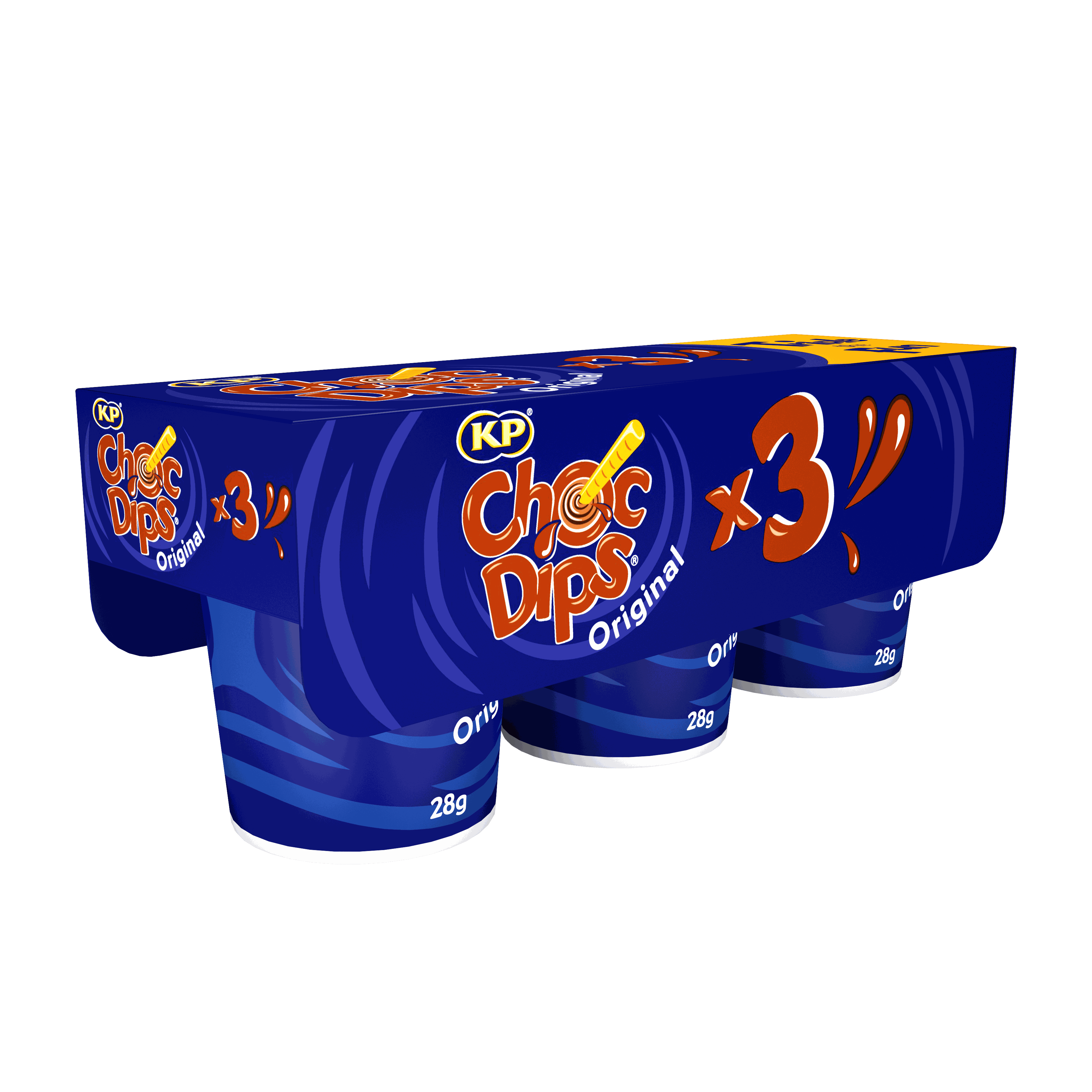 KP Choc Dips Original 3 Pack