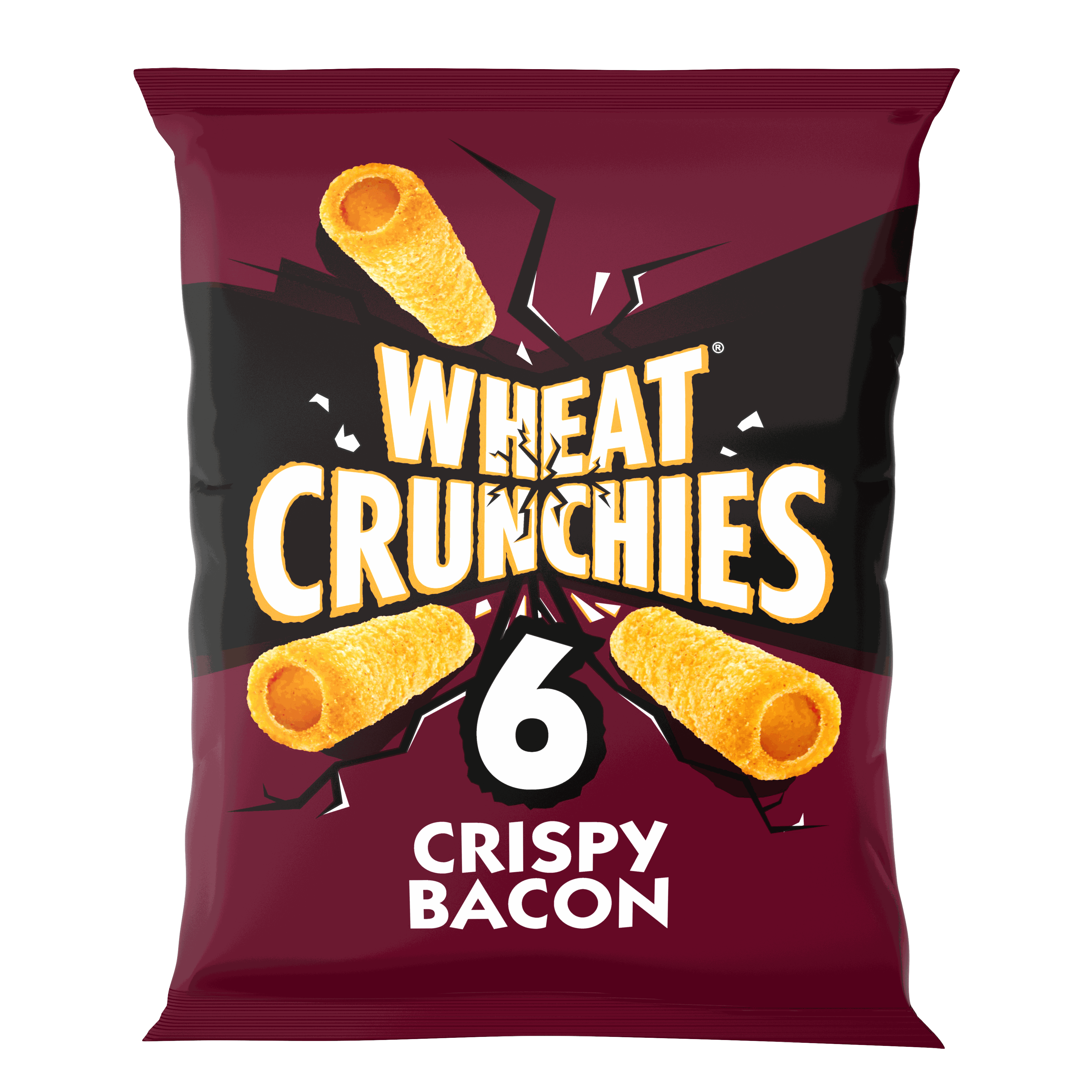 Wheat Crunchies Bacon Multipack Crisps 6 pack