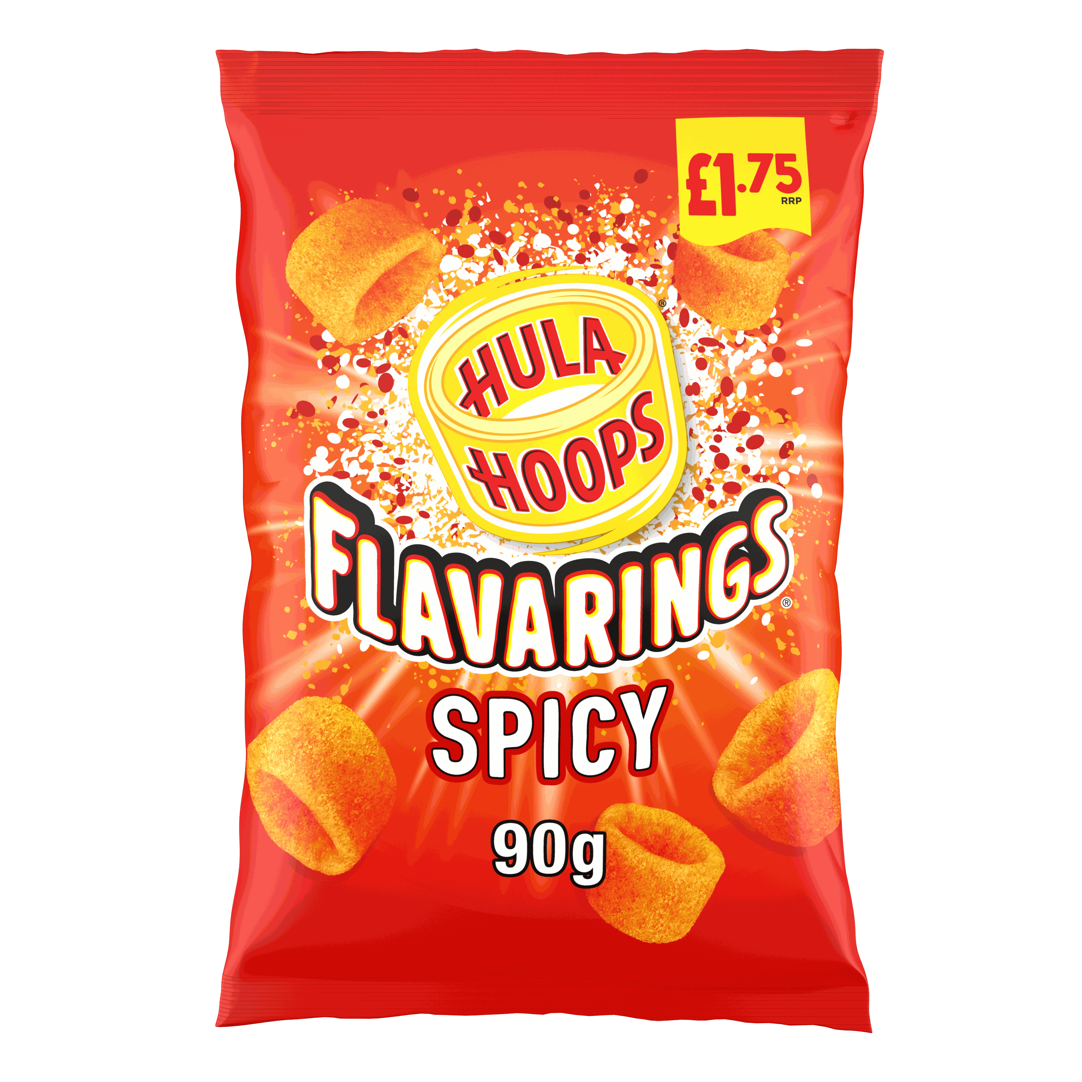 Hula Hoops Flavarings Spicy Crisps 90g, £1.75 PMP