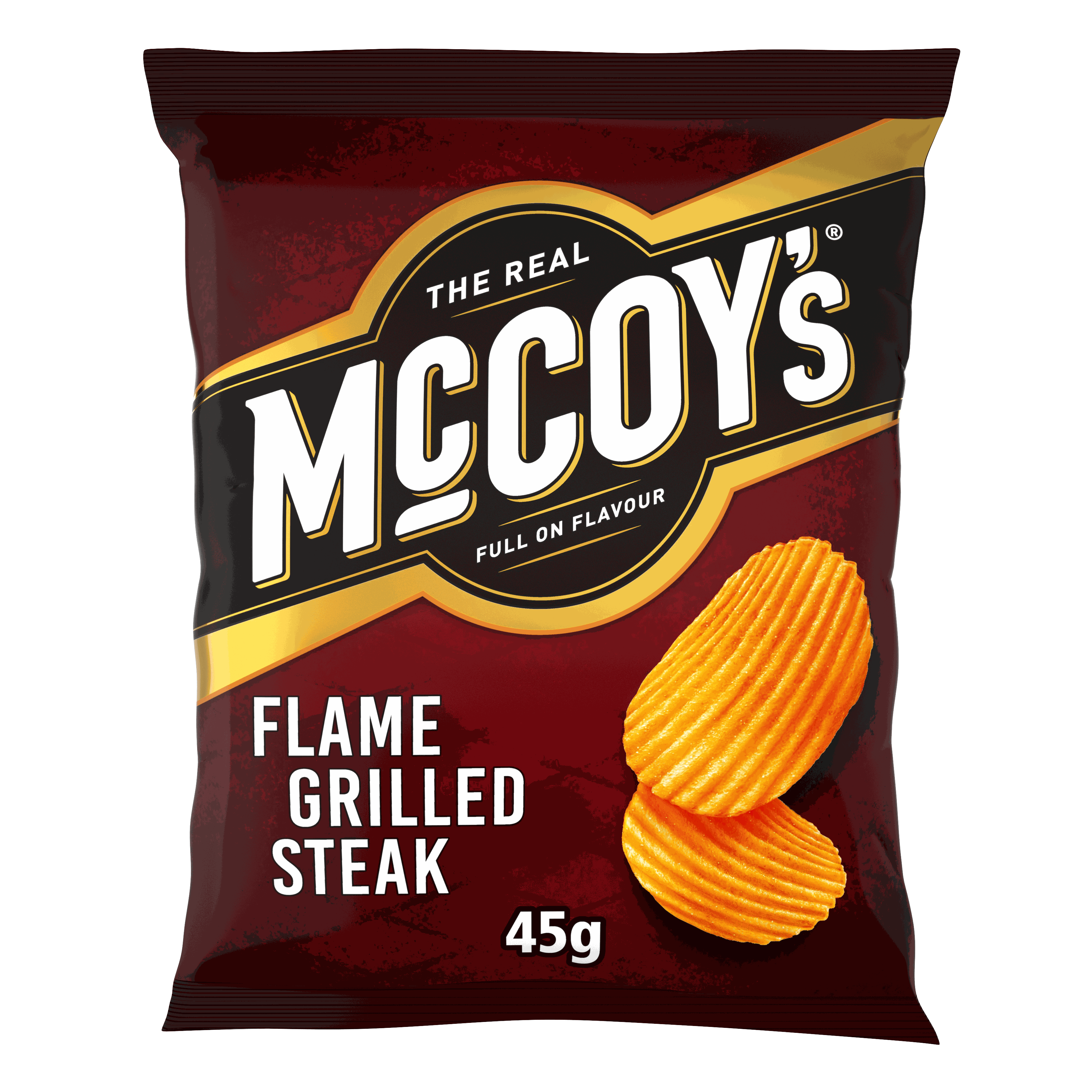 McCoy's Flame Grilled Steak Grab Bag Crisps 45g