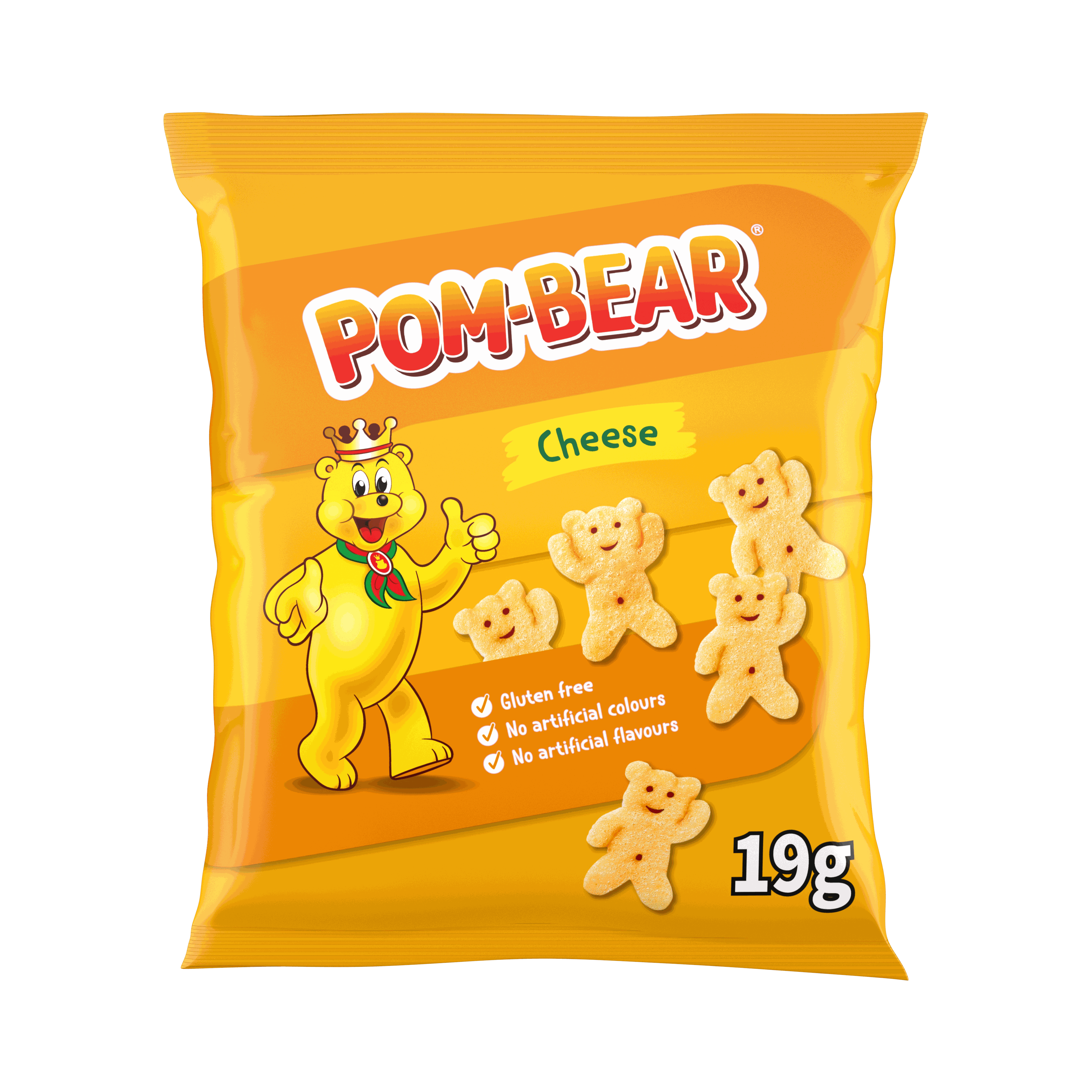 Pom-Bear Cheese Crisps 19g