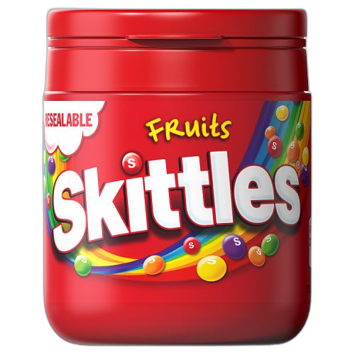 Skittles Sweets Bottle 125g (6x6)