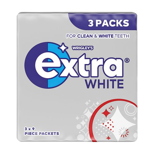 Extra White Chewing Gum x9 Pieces (1x20)