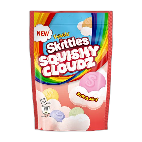 Skittles Squishy Cloudz Fruits Sweets 94g (1x18)
