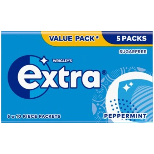 Extra Chewing Gum 5x10 Pieces (6x24)