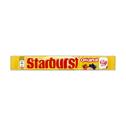 Starburst Original Fruit Chews Sweets PMP £0.65 45g (1x24 Packs)