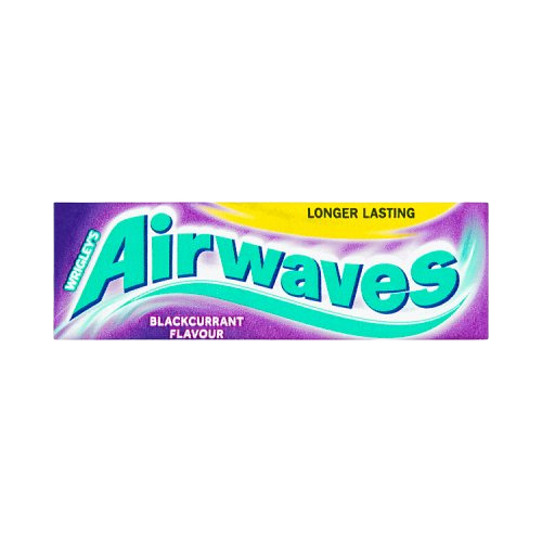 Airwaves Blackcurrant Sugar Free Chewing Gum (1x30)