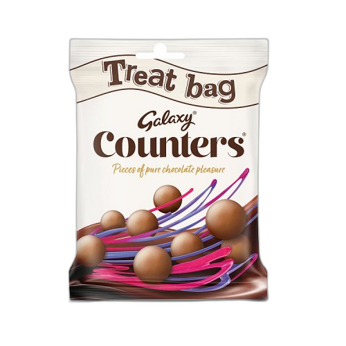 Galaxy Counters Milk Chocolate Bag 78g (1x20)