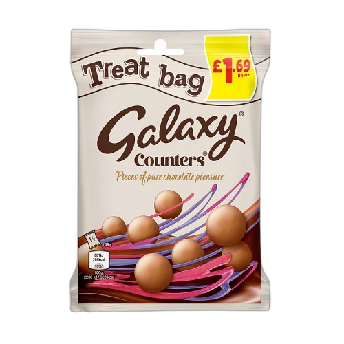 Galaxy Counters Treat Bag 78g PMP £1.69