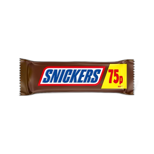 Snickers Chocolate Bar 40g PMP £0.75 (1x48)