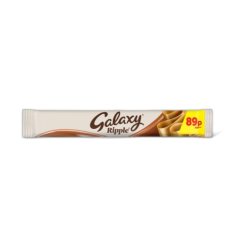 Galaxy Ripple Milk Chocolate Bar 30g PMP £0.89 (1x36)