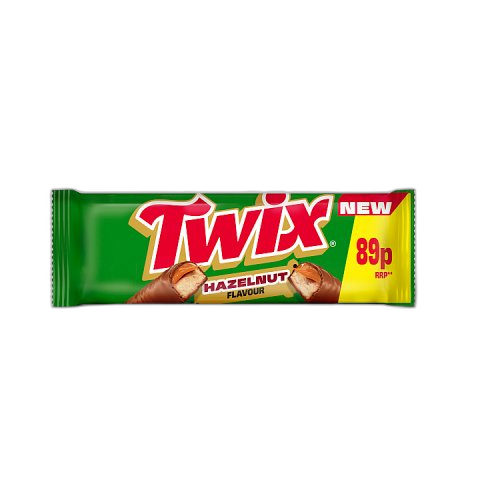 Twix Xtra Hazelnut Milk Chocolate Bar 46g PMP £0.89 (1x30)