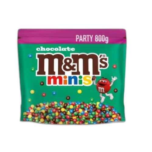 M&M's Minis Milk Chocolate Bag 800g x7