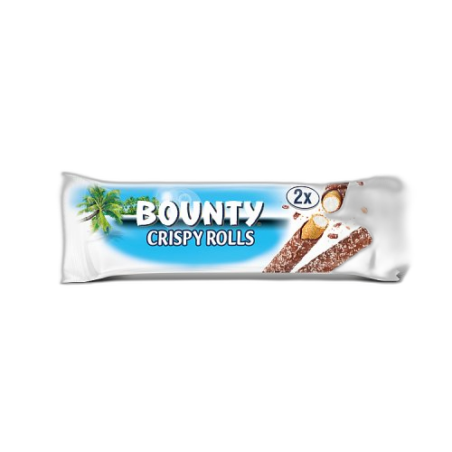 Bounty Milk Chocolate & Coconut Crispy Rolls 23.4g (1x24)