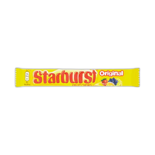 Starburst Original Fruit Chews Sweets 45g (1x24 Packs)