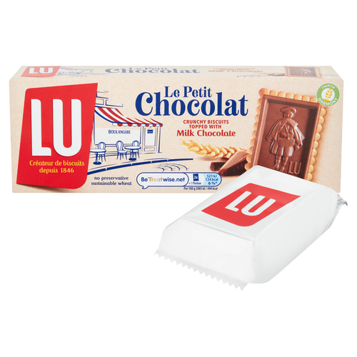 LU Le Petit Chocolat Chocolate Biscuits 150g (14 Pack)