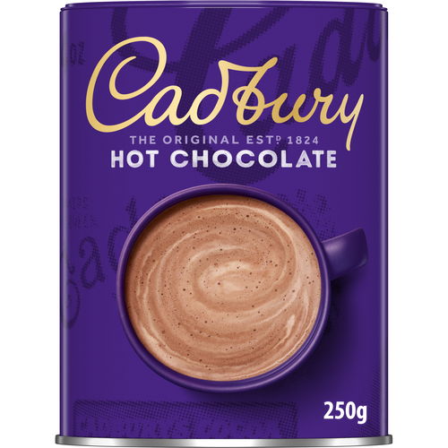 Cadbury Drinking Hot Chocolate 250g (6 Pack)