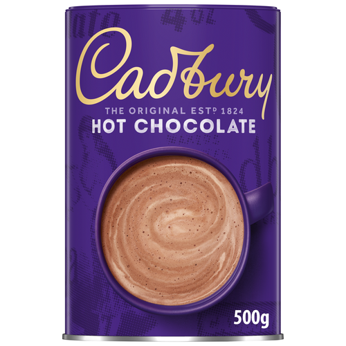 Cadbury Drinking Hot Chocolate 500g (6 Pack)