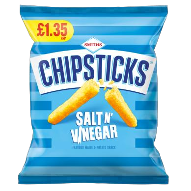 Chipsticks Salt & Vinegar 82g PMP £1.35