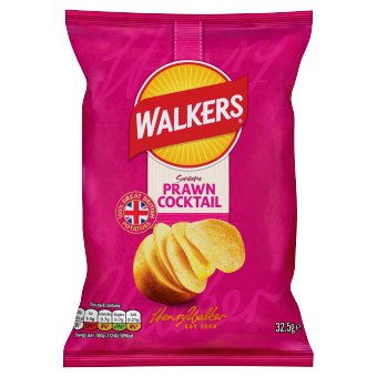 Walkers Crisps Prawn Cocktail 32.5g