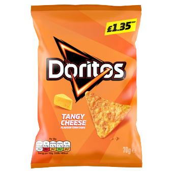 Doritos Tangy Cheese 70g PMP £1.35
