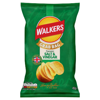 Walkers Crisps Salt & Vinegar 45g