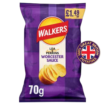 Walkers Worcester Sauce 70g PMP £1.49