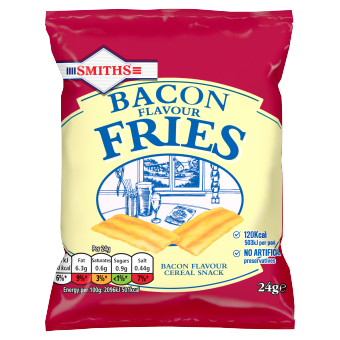 BACON FRIES 4 x (24x24g) ORDER IN CARDS
