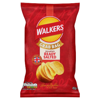 Walkers Crisps Ready Salted 45g