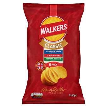 Walkers Variety 18 x 6 pack