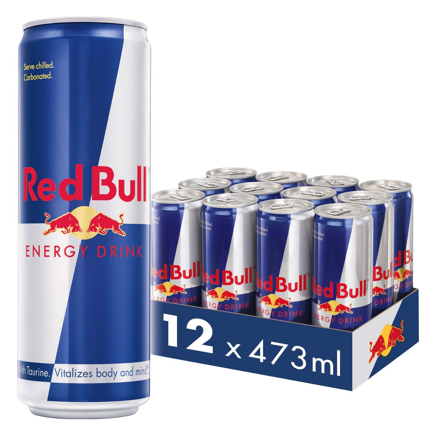 Red Bull Energy Drink 473ml 12 Pack