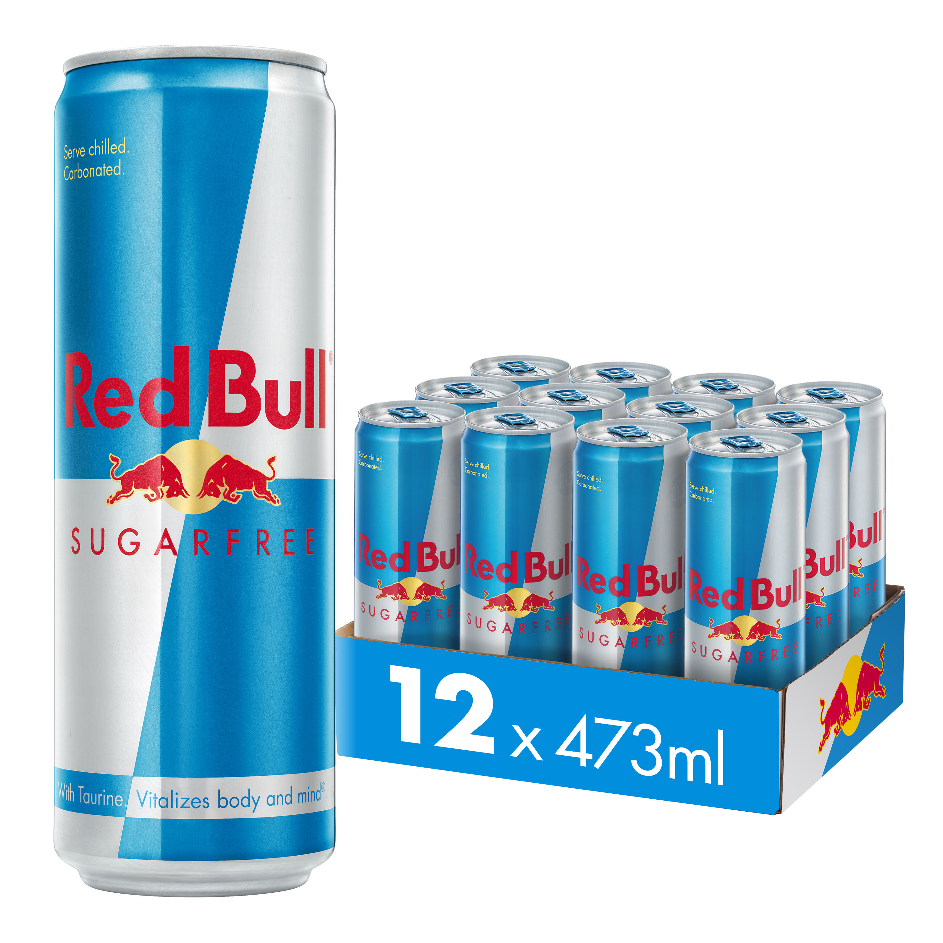 Red Bull Sugarfree Energy Drink 473ml 12 Pack
