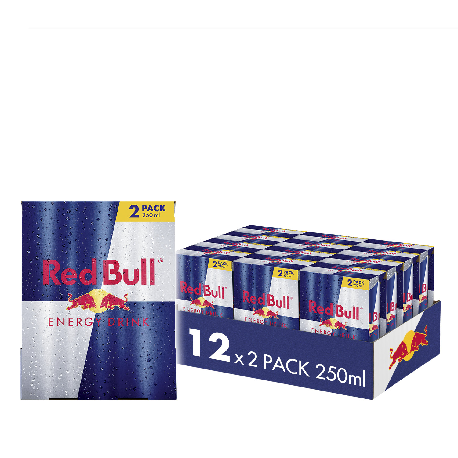 Red Bull Energy Drink 250ml 2 Pack (Pack of 12)