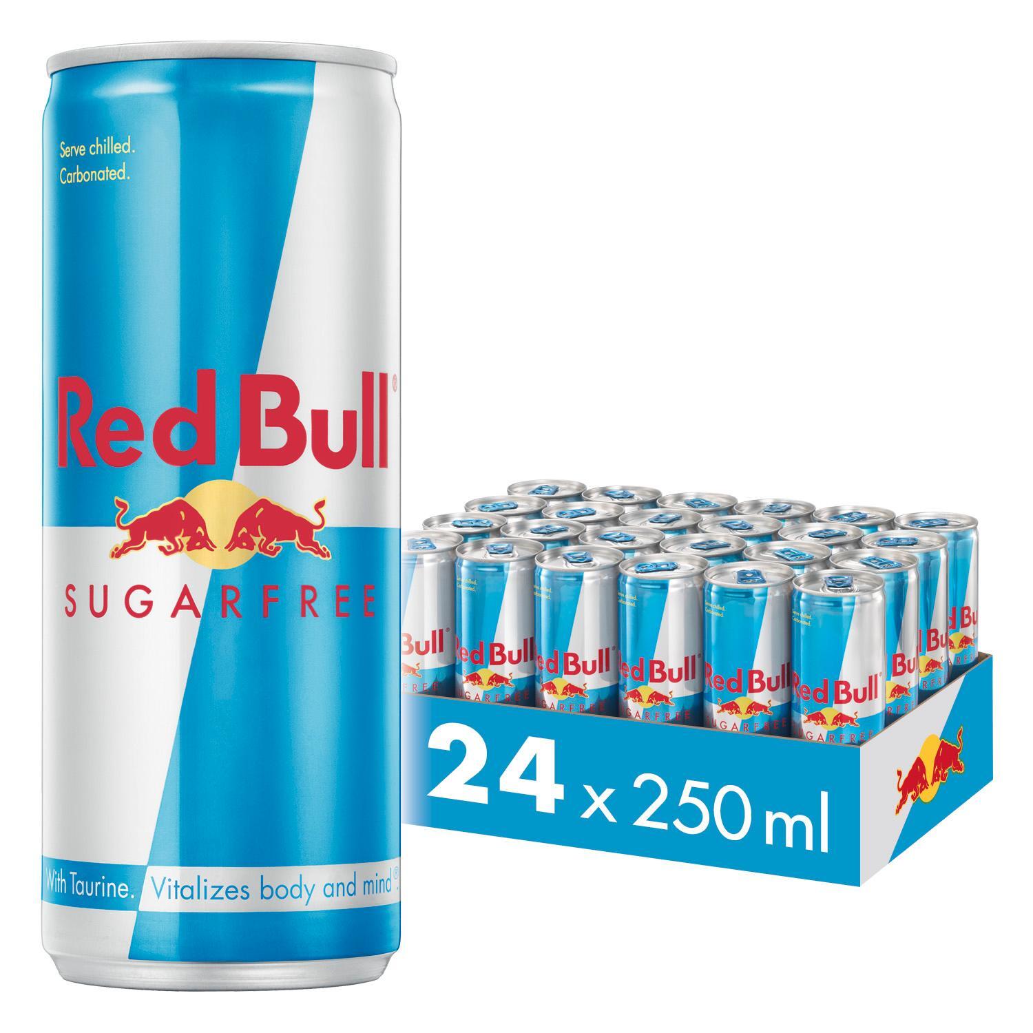Red Bull Sugarfree Energy Drink 250ml 24 Pack PM £1.70