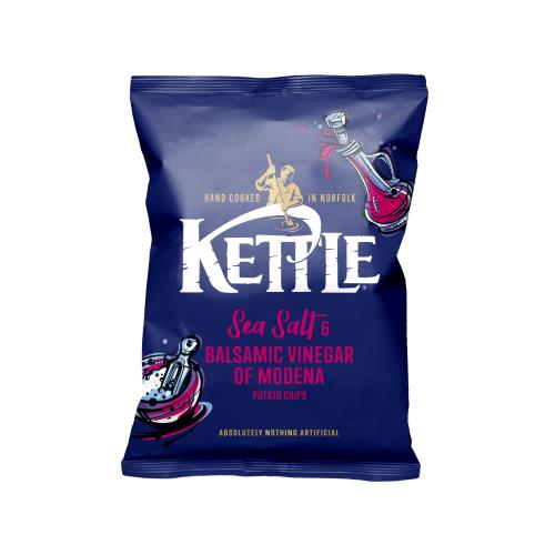 Kettle Sea Salt & Balsamic Vinegar of Modena 130g (HFSS Compliant)