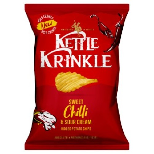 KETTLE Krinkle Sweet Chilli & Sour Cream 40g (HFSS Compliant)