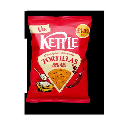 Kettle Tortilla Sweet Chilli & Sour Cream PM£1.39